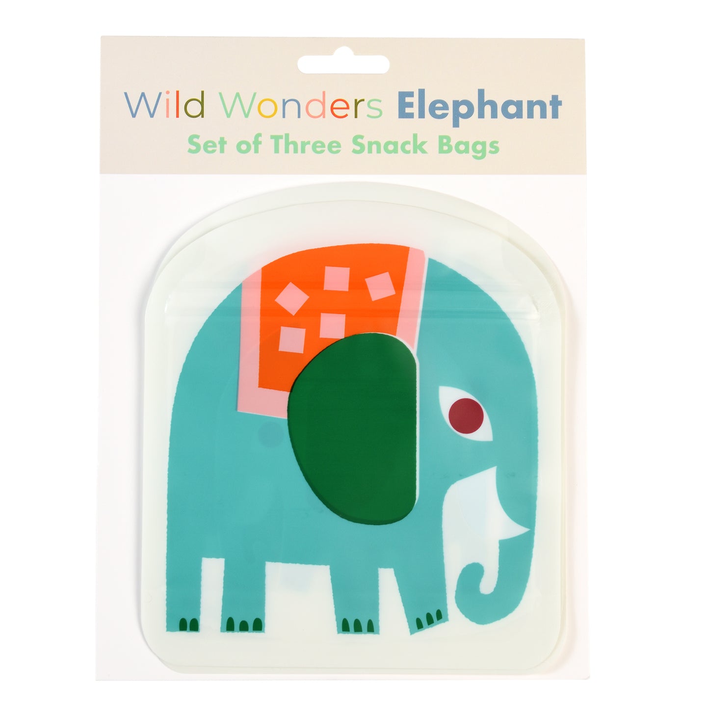 Snackbeutel Elefant (3er Set)