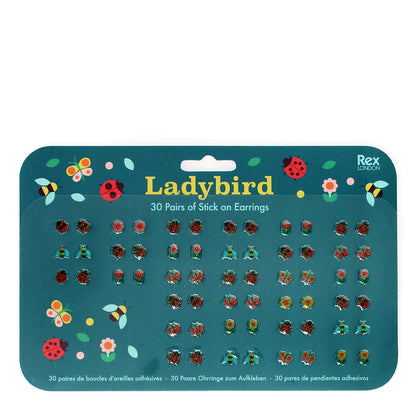 Ohrringe zum Aufkleben - Ladybird